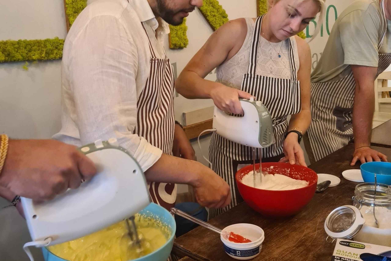 Vatican Pasta Class with wine and tiramisù