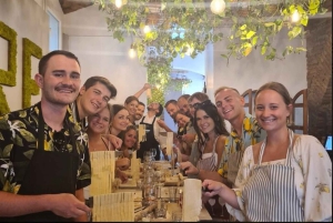 Vatican Pasta Class with wine and tiramisù