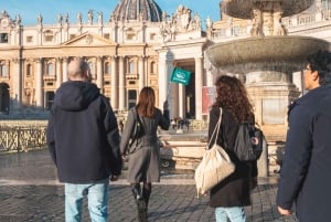 Vaticano: Tour della Basilica di San Pietro, della Cupola e delle Tombe Papali
