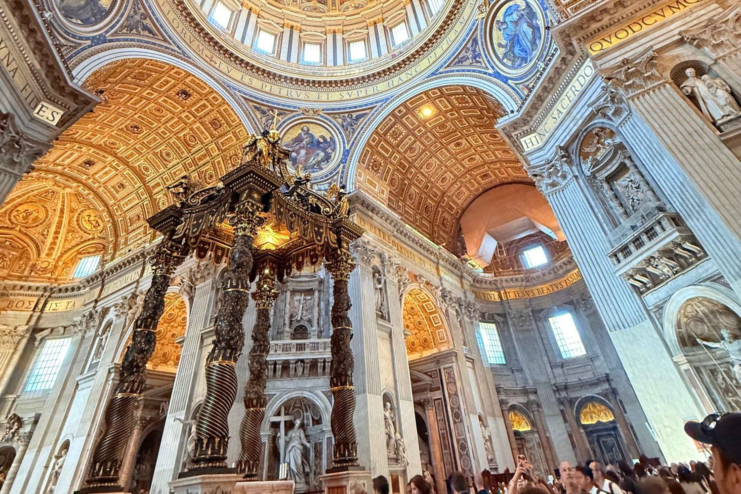 Vaticano: tour della Basilica di San Pietro, delle tombe papali e della cupola