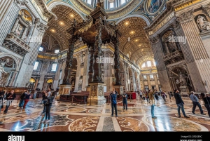 Vaticano: tour della Basilica di San Pietro, delle tombe papali e della cupola