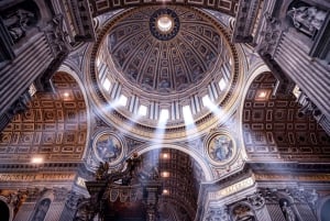Vaticano: tour della Basilica di San Pietro, delle tombe papali e della cupola