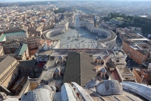 Vatican : Accès à la basilique Saint-Pierre et visite anticipée du dôme