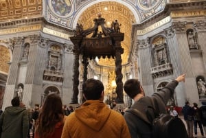 Vatican : Accès à la basilique Saint-Pierre et visite anticipée du dôme