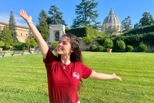 Vatikaanikierros: museot, Sikstuksen kappeli ja valinnainen sisäänpääsy basilikaan