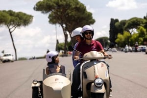 Vespa Sidecar Tour: Rooman kohokohdat