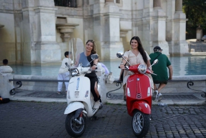 Rome: Vespa Tour with Photo Stops and Pickup (City Center)