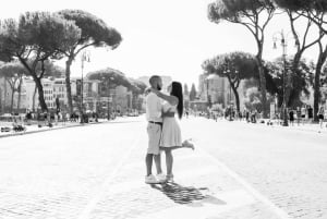 Enjoy your photos alone in Rome