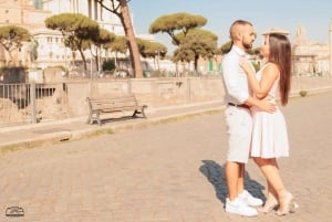 Enjoy your photos alone in Rome