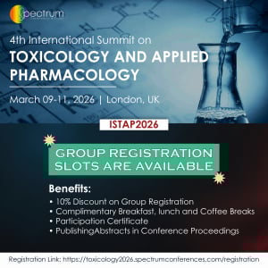 4th International Summit On Toxicology And Applied Pharmacology