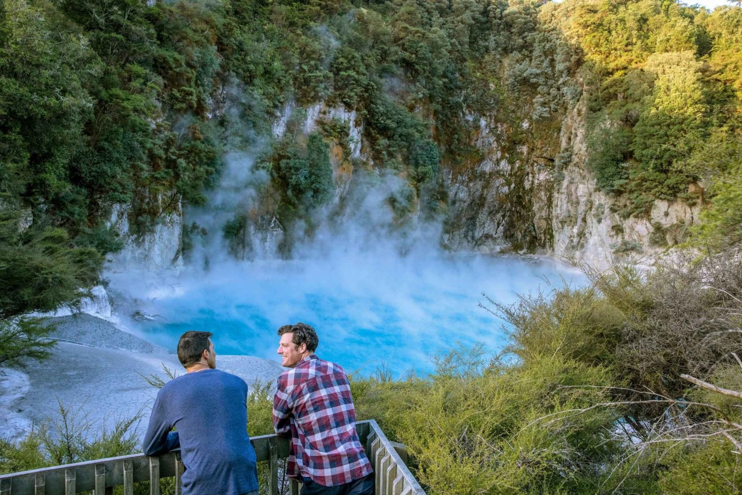 Desde Rotorua: Excursión de medio día al VALLE VOLCÁNICO DE WAIMANGU