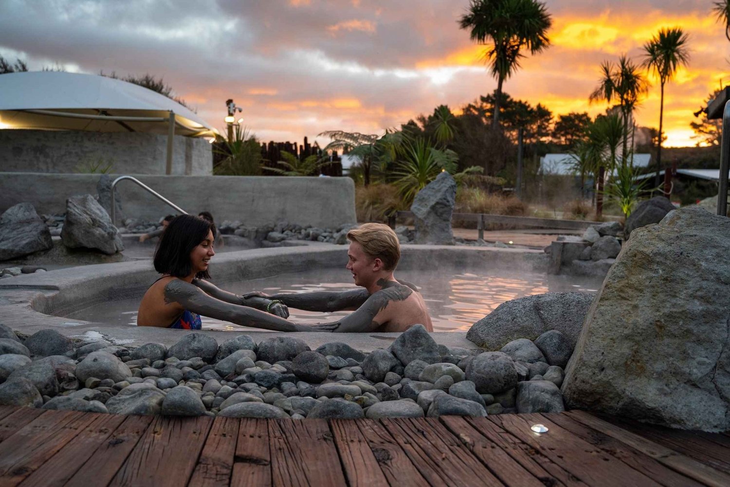 HELL'S GATE Mud Spa, Rotorua - Gruppedagstur fra Auckland