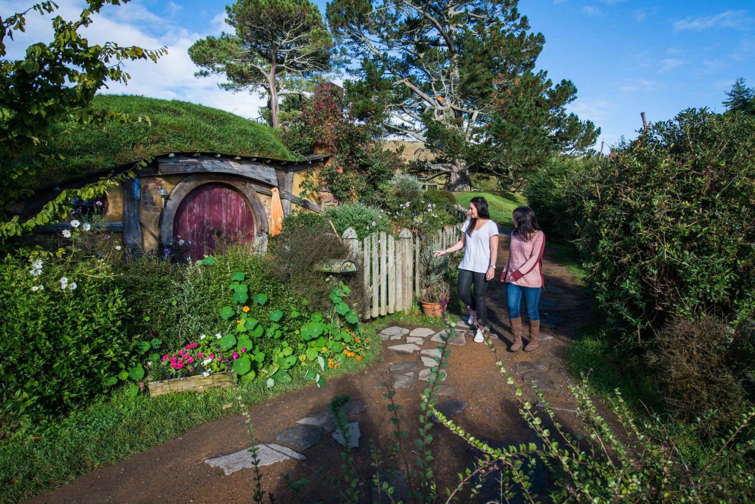 Hobbiton Movie Set & Te Puia Geothermal Valley Private Tour