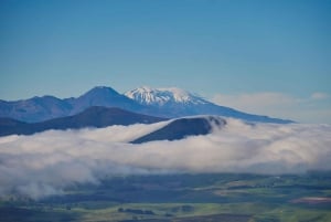 Живописный полет над горой Руапеху из Тауранги