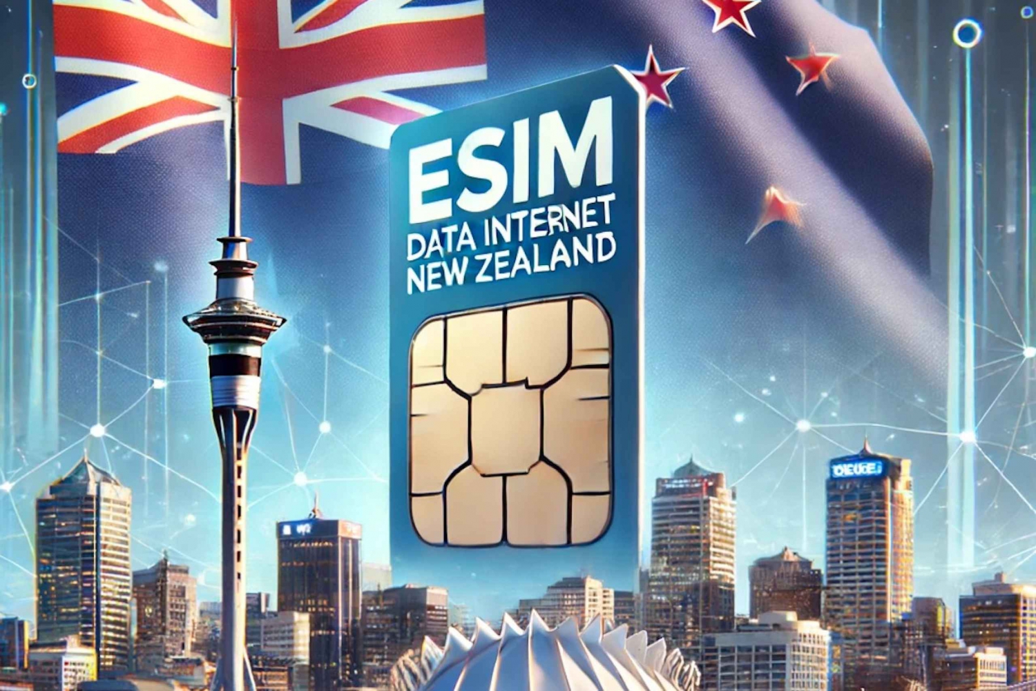 New Zealand : eSIM Rotorua Internet Data Plan for 4G/5G