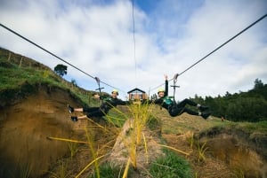 Okere Falls: Zipline över vattenfall: Erfarenhet