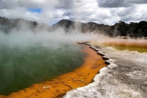 Auckland: Rotorua, Taupo, Waiotapu e cascate Huka Viaggio privato