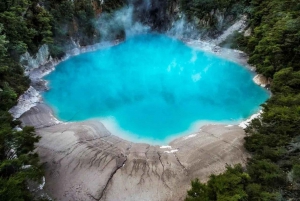 Rotorua: Flygning med svävare och landning i Orakei Korako