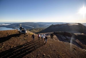 Rotorua: Helicopter Flight and Guided Walk on Mt Tarawera