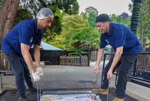 ロトルア：ミタイ マオリ ビレッジ体験「マオリの航海」