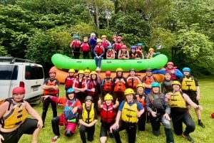 Rotorua: Tarawera River Raft og kajakk-eventyr