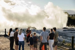 Te Puia: Te Pō Combo: Te Rā, Abendessen und Haka-Aufführung