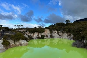 WAI-O-TAPU & HOBBITON - Privat dagstur från Auckland