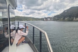 Waimangu : Promenade dans la vallée volcanique et croisière sur le lac Rotomahana