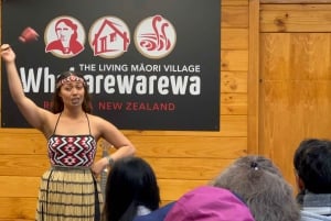 WHAKAREWAREWA - Den levende maori-landsbyen - Gruppetur fra AKL