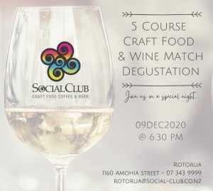 5 Course Craft Food & Wine Match