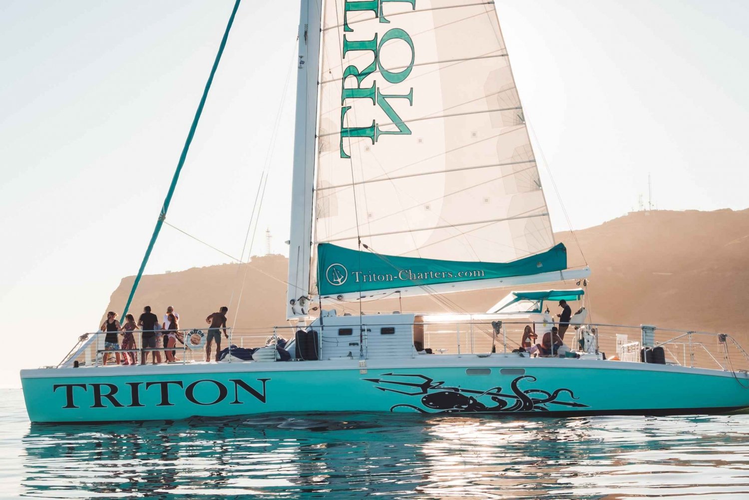 Cruzeiro no porto de San Diego: Cruzeiro de catamarã de 2,5 horas