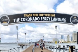 Coronado: Excursión en Scooter guiada por GPS y Ferry de ida y vuelta