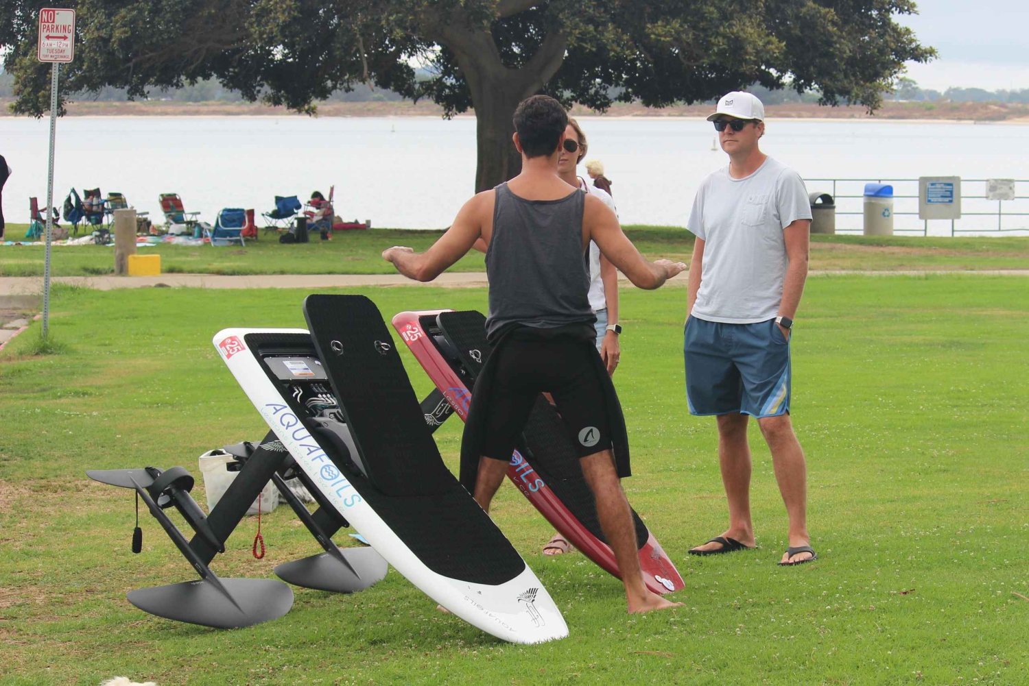 Fly over vannet: Lift5 eFoil-time med videofilming