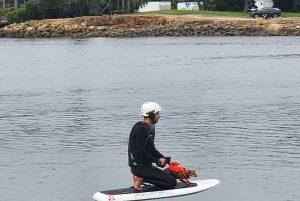 Fly over vannet: Lift5 eFoil-time med videofilming