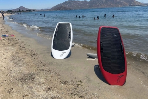 Fly over vannet: Lift5 eFoil-time med videofilming