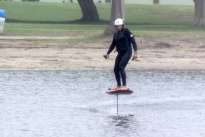 Fly over vannet: Lift5 eFoil-time med videofilming