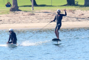 Fly over vannet: Lift5 eFoil-time med videofilming