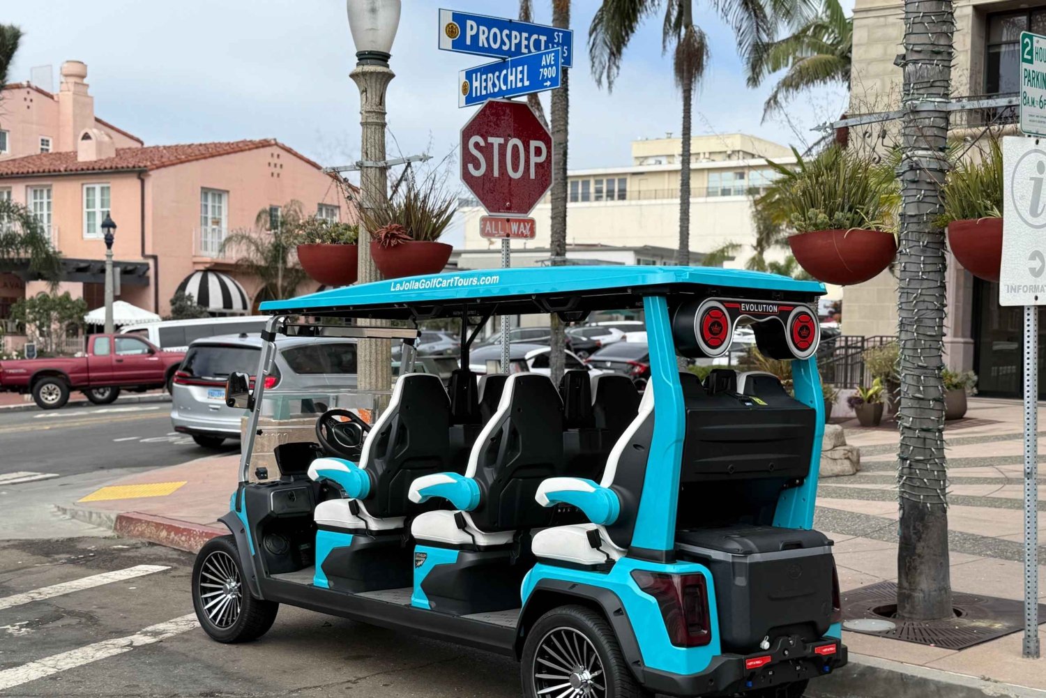 La Jolla : visite guidée en voiturette de golf des trésors cachés de la côte