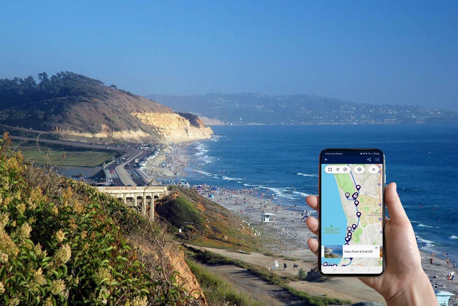 San Diego: Beaches & Bluffes Self-Guided Driving Tour