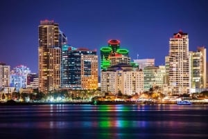 San Diego: Stadtrundfahrt mit Abendbuffet und Getränken
