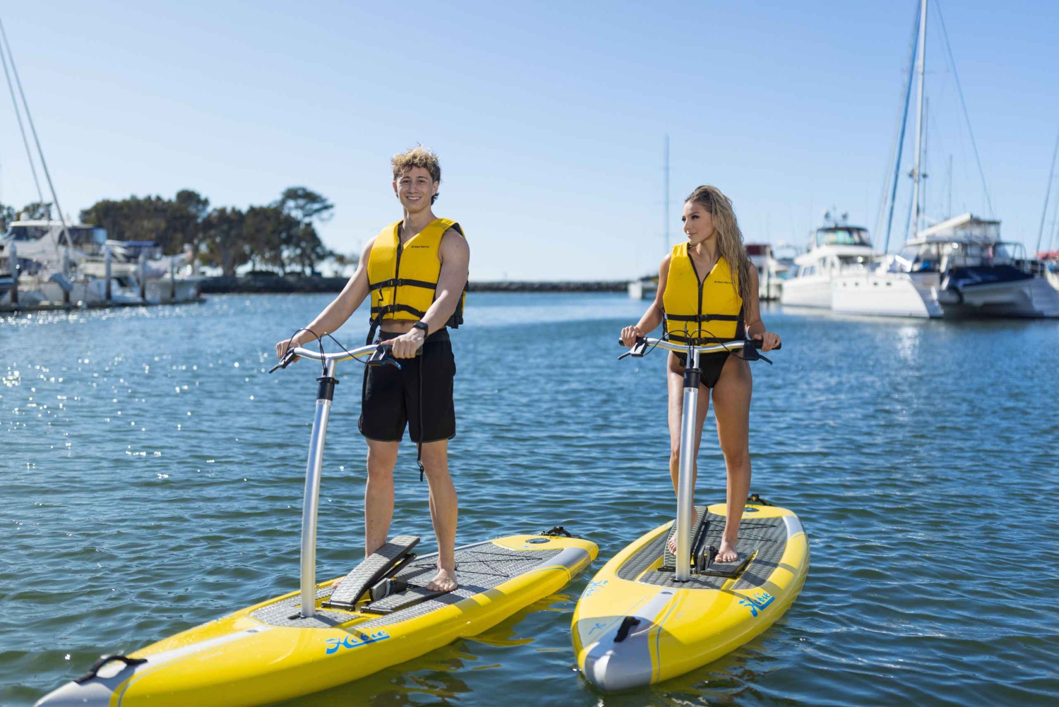 San Diego: verhuur van elliptische paddleboards