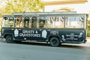San Diego: Spøgelsestur og gravsten i trolley