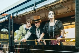 San Diego: Spøgelsestur og gravsten i trolley