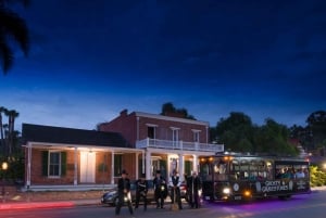 San Diego: Spøgelsestur og gravsten i trolley