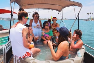 San Diego: Mission Bay Hot Tub Cruisin' - Båd 1 (maks. 8 personer)