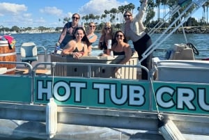 San Diego: Mission Bay Hot Tub Cruisin' - Båd 1 (maks. 8 personer)