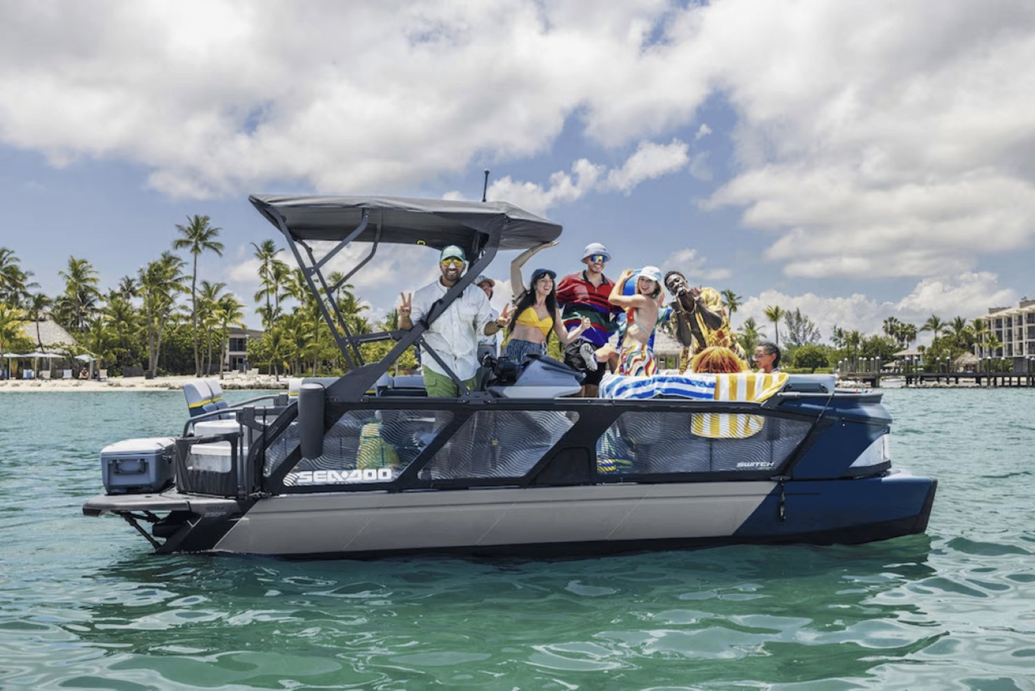 2 uur San Diego: Sea Doo Switch pontonverhuur