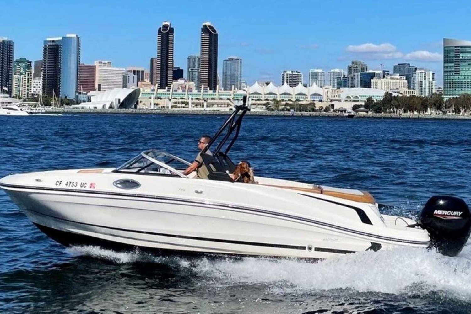 San Diego: Speedbåtsuthyrning i San Diego Bay