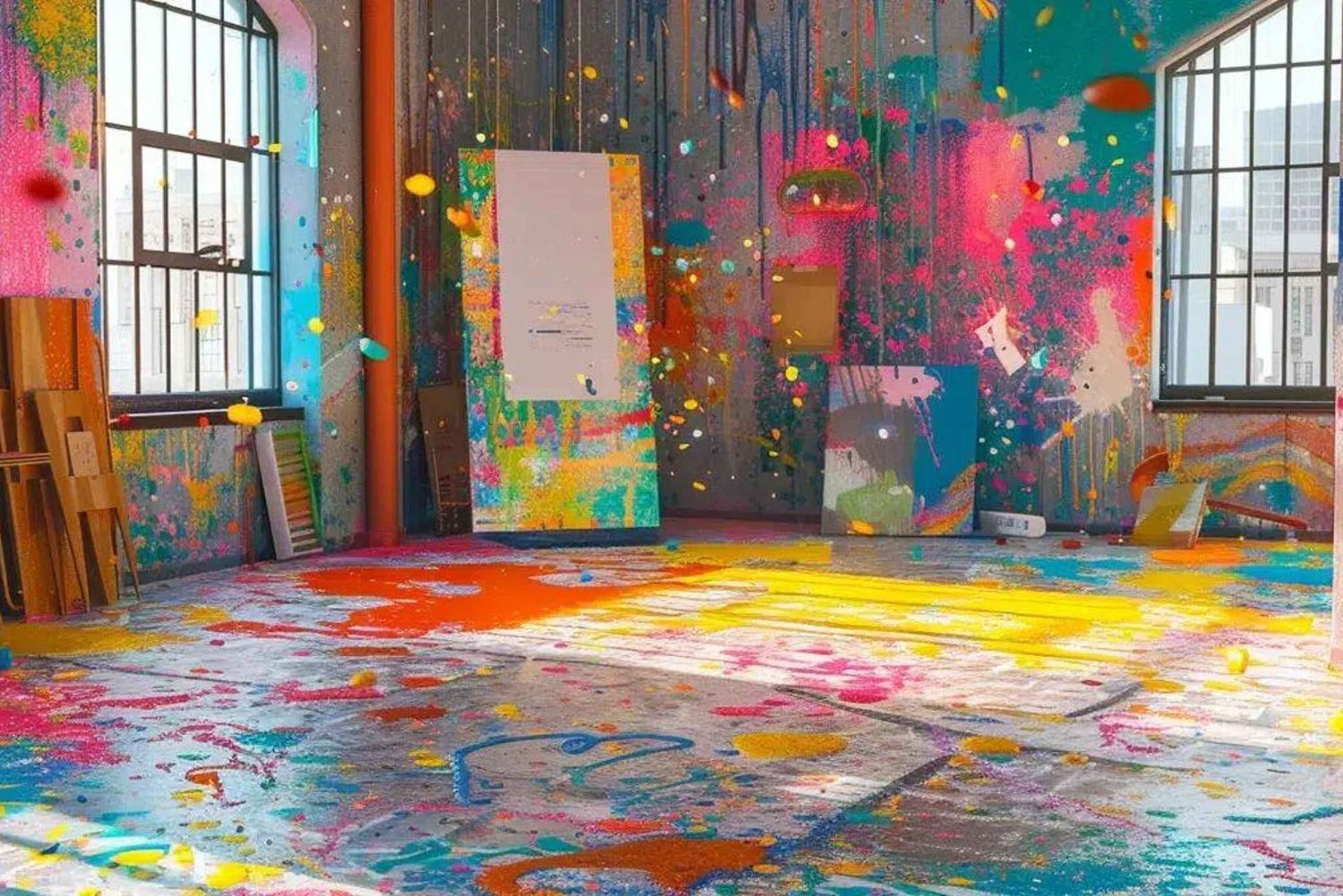 San Diego: Splatter Paint Experience