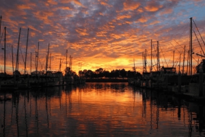 San Diego: Solnedgangscruise i havnen